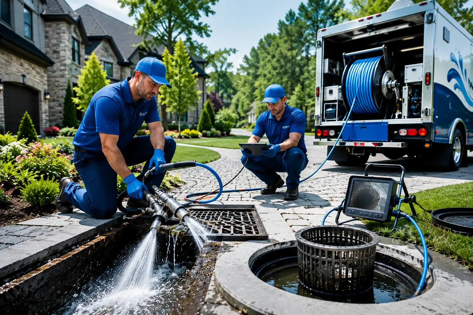 Local outdoor drain cleaning professionals in Gardendale, TX