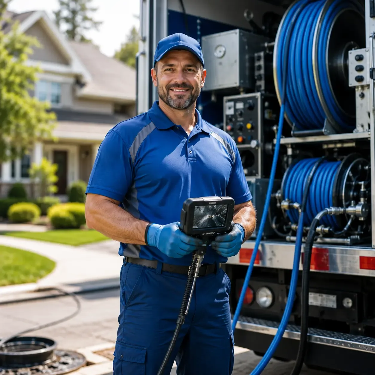 Local outdoor drain cleaning specialists in Gardendale, TX